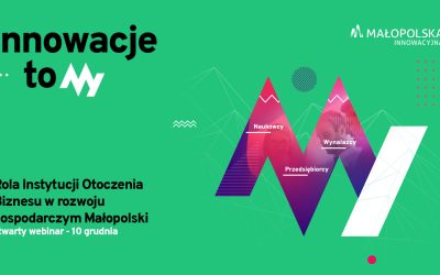 Rola Instytucji Otoczenia Biznesu w rozwoju gospodarczym Małopolski – zapraszamy na webinar