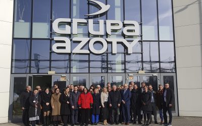 Spotkanie Małopolskiej Regionalnej Grupy ds. Rozwoju Technologii Wodorowych w Grupie Azoty S.A. w Tarnowie