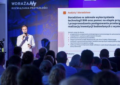 foto z konferencji w firmie Protech